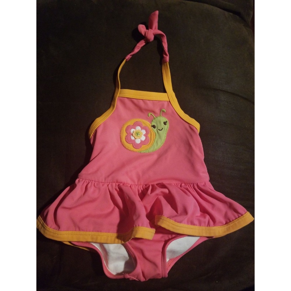 Swimsuit gymboree‎ growing flowers 6 12 months